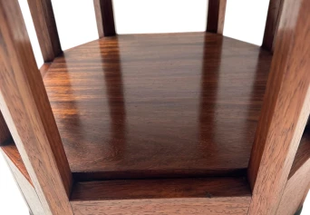 Art Deco Amsterdamse School Side Table, 1920s